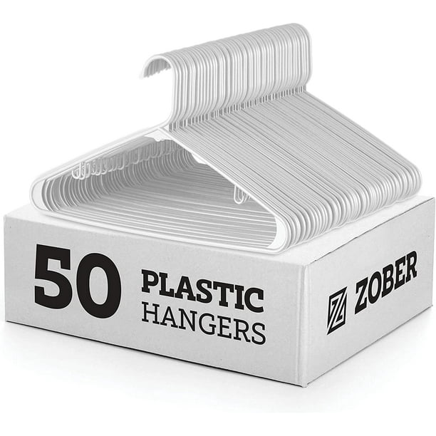 Bulk Plastic Tubular Hangers 60 Pack Black Adult 16.5 inch Light Weight Durable Bulk Plastic Tubular Hangers 60 Pack Black Adult 16.5 inch Light Weight Durable